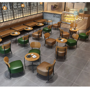 Café Round Table Set - Stylish Seating for Cozy Gatherings