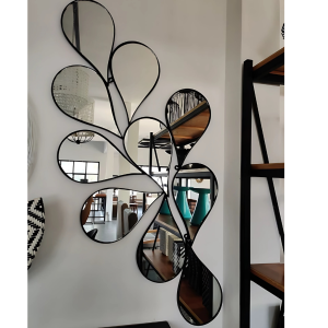 Custom Water Drop Decorative Mirror - 1200mm Elegance