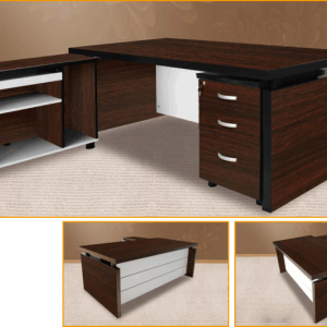 Elegant Mahogany Desk for a Classic Workspace Upgrade