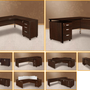 Stylish Cluster Desk: Modern Design for Productive Workspaces