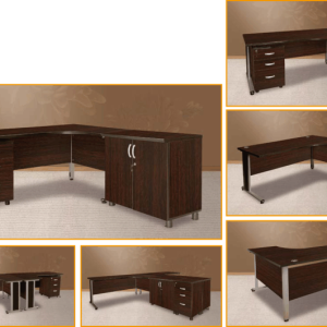 Modern Cluster Desk for Stylish and Functional Workspaces