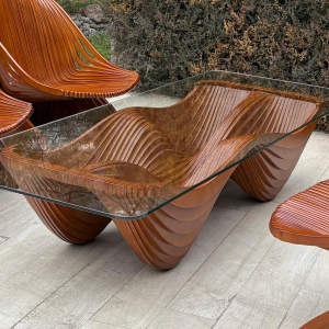 Stylish Parametric Coffee Table for Modern Living Spaces