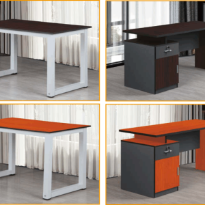 Modern Two-Tone Color Desk for a Stylish Workspace