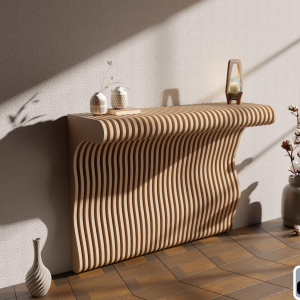 Sleek Parametric Console Table for Modern Living Spaces
