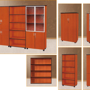 Stylish Open Bookcase with Shelves for Home or Office Decor