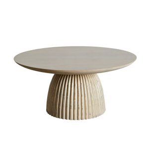 Elegant Kora Pedestal Table for Stylish Home Décor