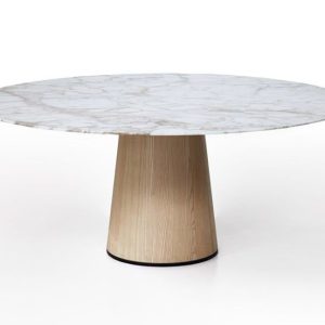 Luno Marble Round Table - Elegant Design for Any Space