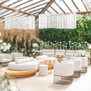 Contemporary White Lounge Furniture Set – Indoor/Outdoor Garden Collection"