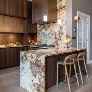 Aurum Luxe Marble Kitchen
