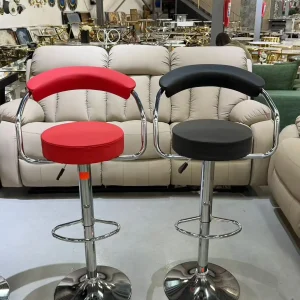 Stylish Comfort: Elegant Bar Stool with Backrest