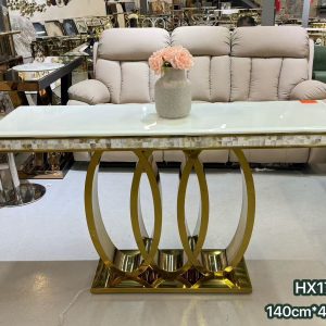Elegant Heavy Marbled Top Coffee and Lounge Table