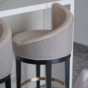 The Monaco Luxe Bar Stool